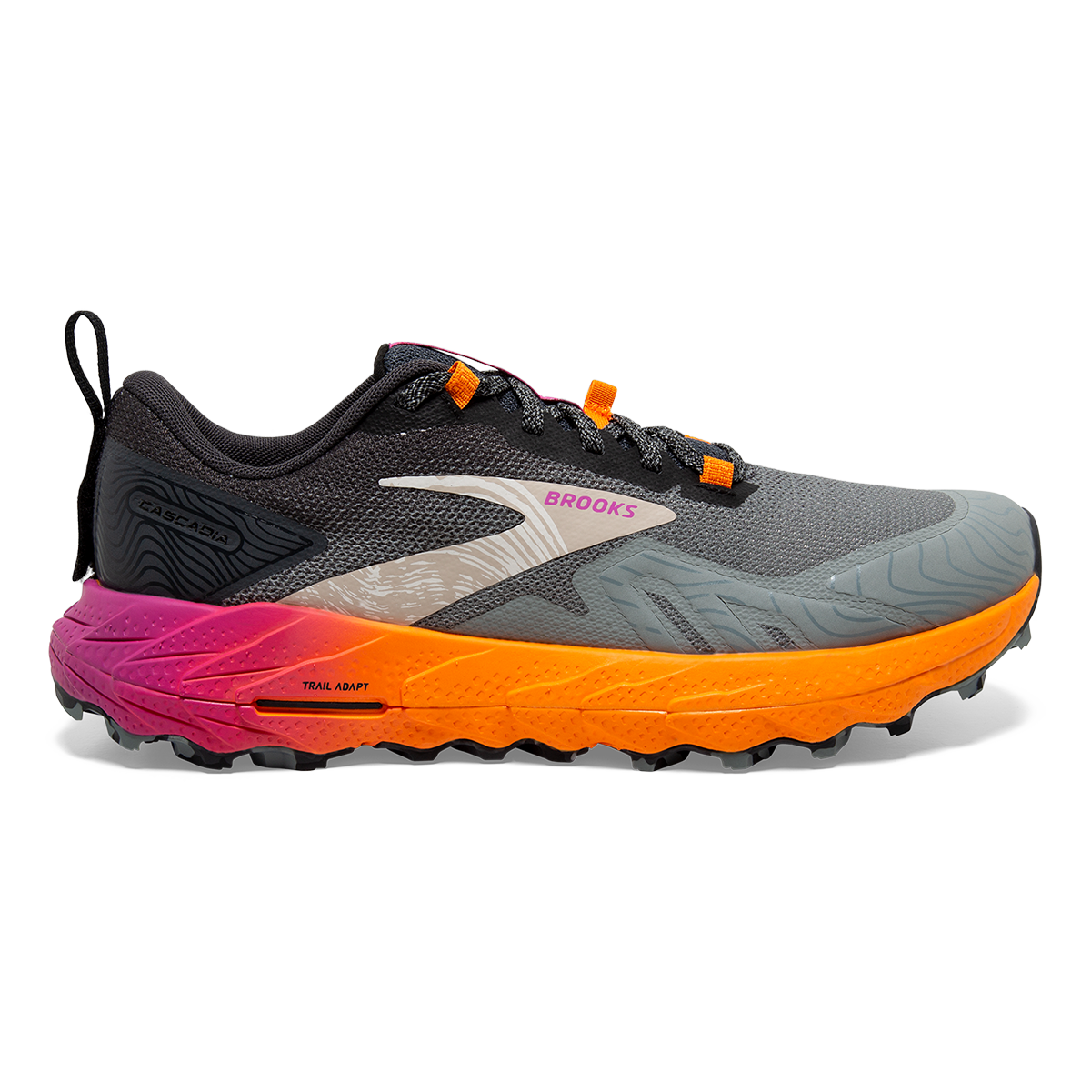 Brooks Cascadia 17 — Navy - Purple - Violet — Size B — Width 8 — Alternate View 9