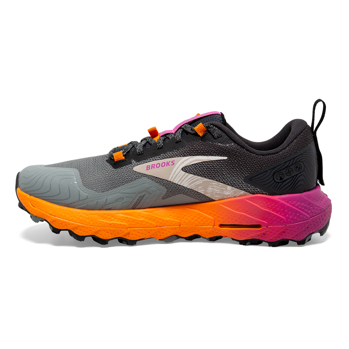 Brooks Cascadia 17 — Navy - Purple - Violet — Size B — Width 8 — Alternate View 10