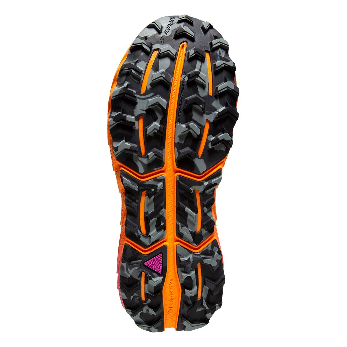 Brooks Cascadia 17 — Navy - Purple - Violet — Size B — Width 8 — Alternate View 12