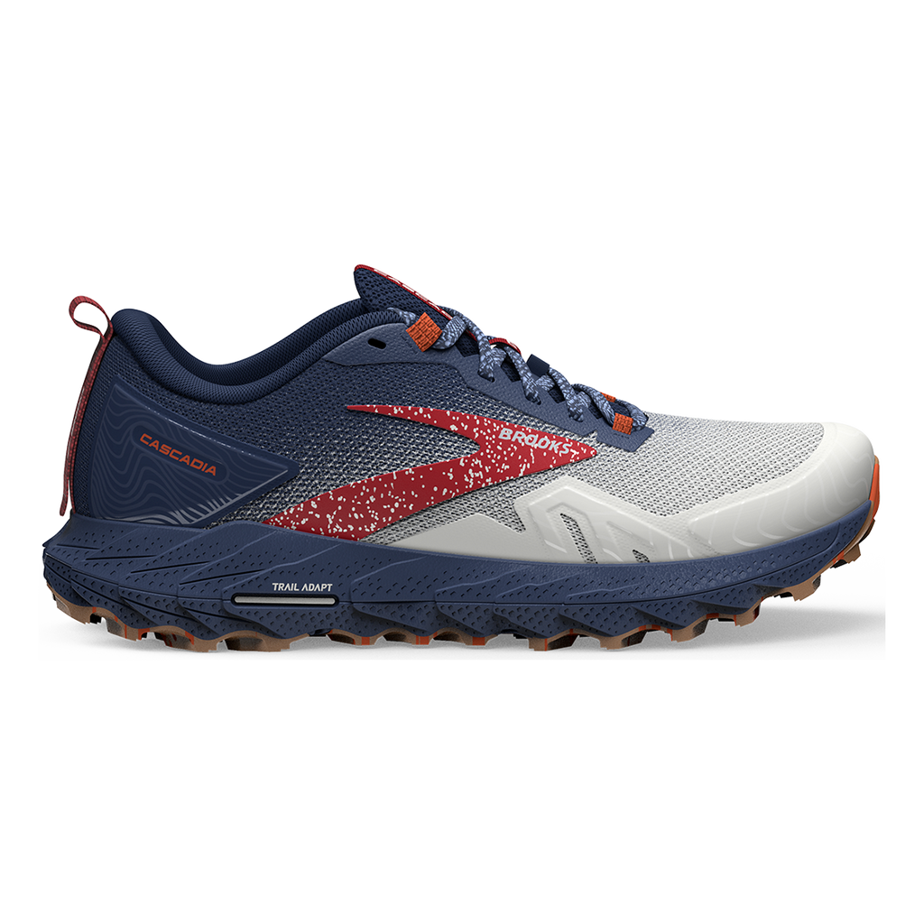 Brooks Cascadia 17 — Navy - Purple - Violet — Size B — Width 8 — Alternate View 13