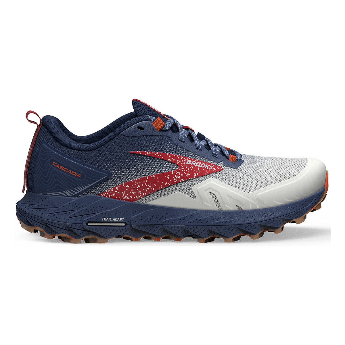 Brooks Cascadia 17 — Navy - Purple - Violet — Size B — Width 8 — Alternate View 13