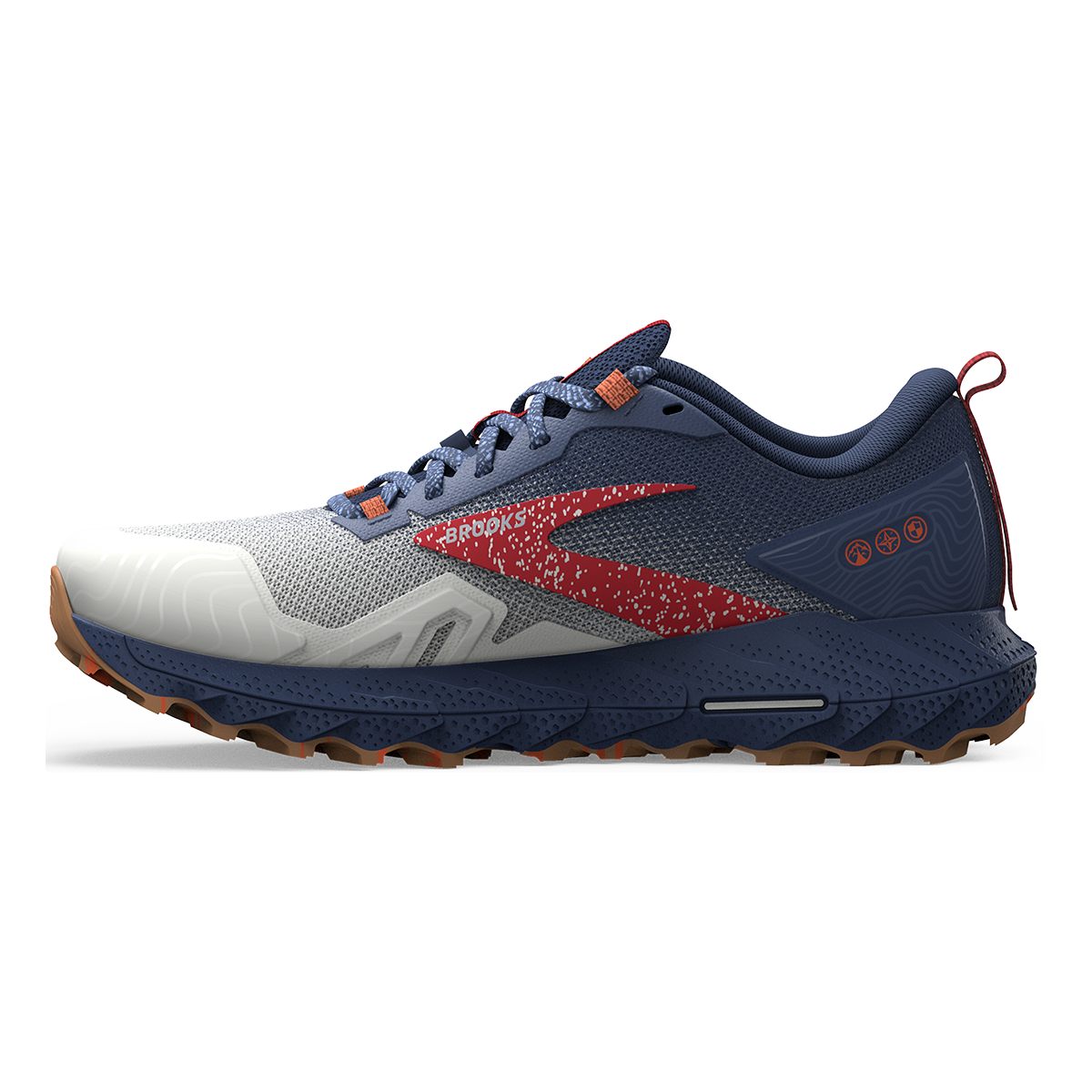Brooks Cascadia 17 — Navy - Purple - Violet — Size B — Width 8 — Alternate View 14