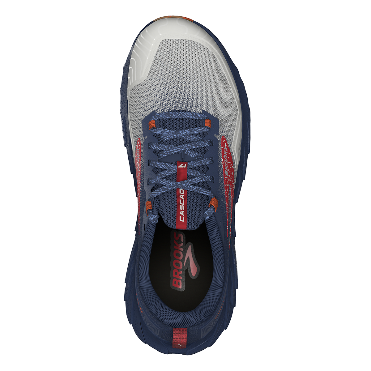 Brooks Cascadia 17 — Navy - Purple - Violet — Size B — Width 8 — Alternate View 15