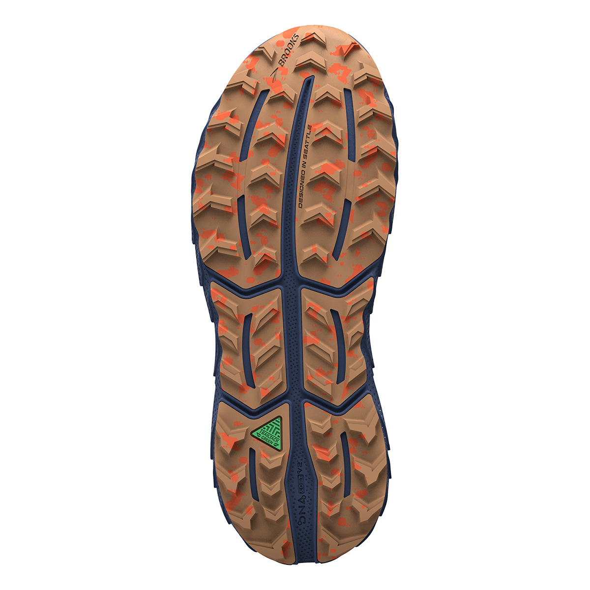 Brooks Cascadia 17 — Navy - Purple - Violet — Size B — Width 8 — Alternate View 16