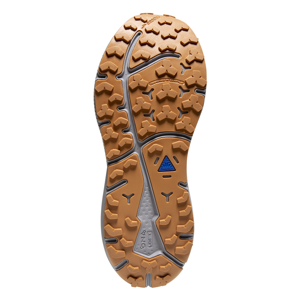 Brooks Divide 4 — Alloy - Oyster - Violet — Size B — Width 5 — Top View