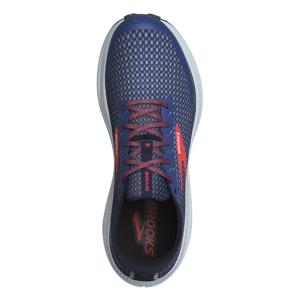 Brooks Divide 4 — Alloy - Oyster - Violet — Size B — Width 5 — Alternate View 7