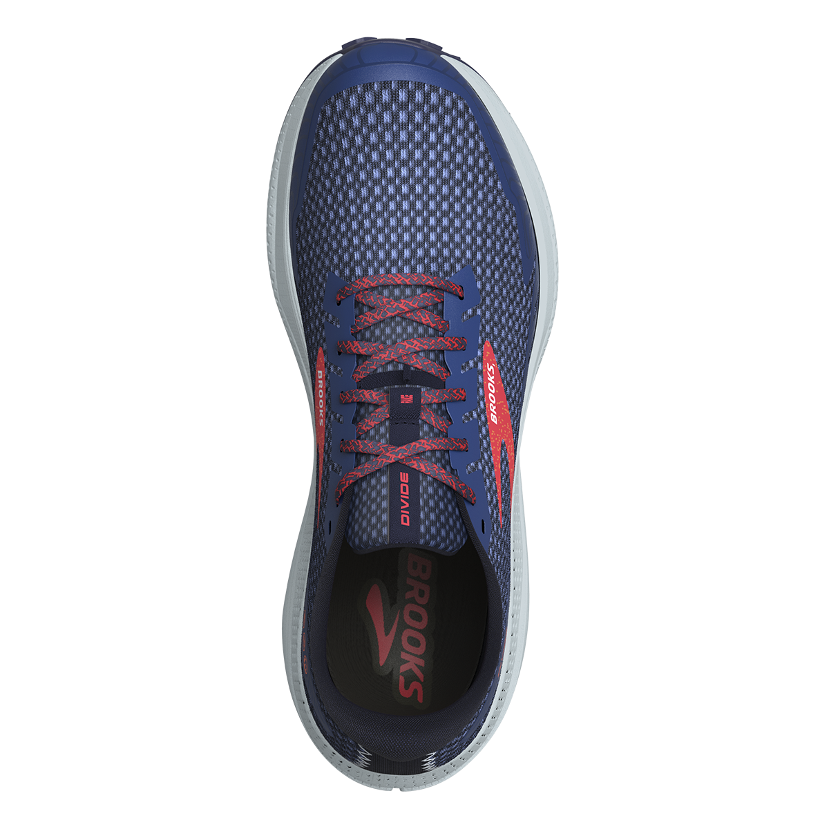 Brooks Divide 4 — Alloy - Oyster - Violet — Size B — Width 5 — Alternate View 7