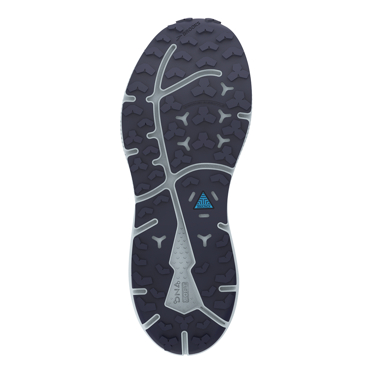 Brooks Divide 4 — Alloy - Oyster - Violet — Size B — Width 5 — Alternate View 8