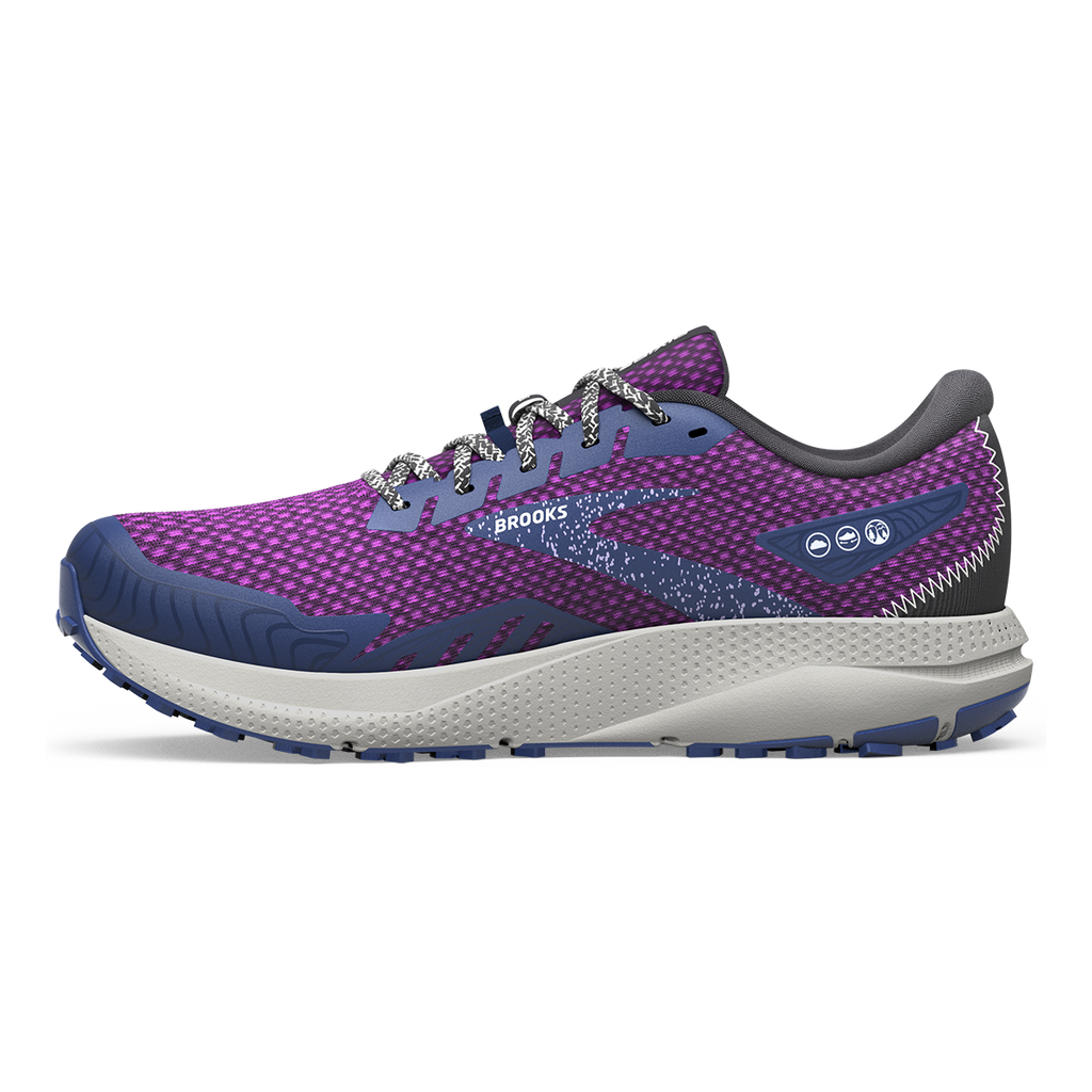 Brooks Divide 4 — Alloy - Oyster - Violet — Size B — Width 5 — Alternate View 10
