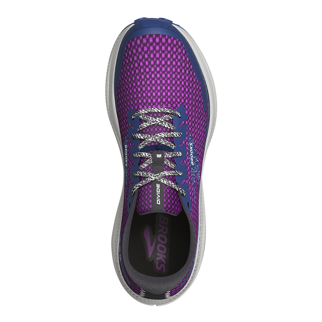 Brooks Divide 4 — Alloy - Oyster - Violet — Size B — Width 5 — Alternate View 11