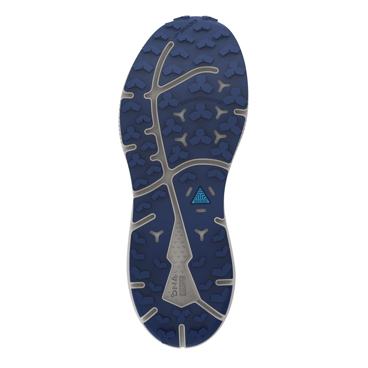 Brooks Divide 4 — Alloy - Oyster - Violet — Size B — Width 5 — Alternate View 12