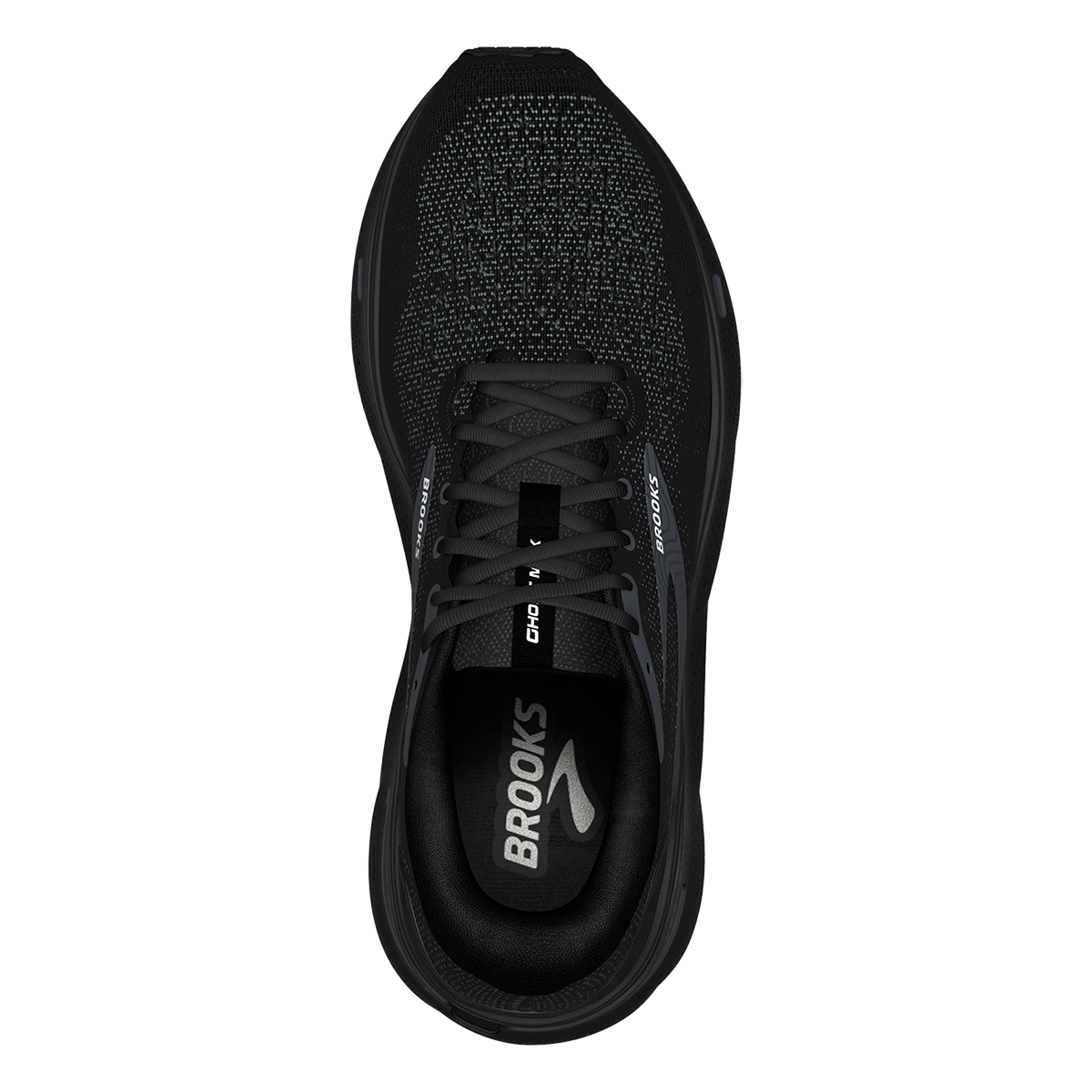 Brooks Ghost Max — Black - Black - Ebony — Size 2E — Width 7.5 — Alternate View 7