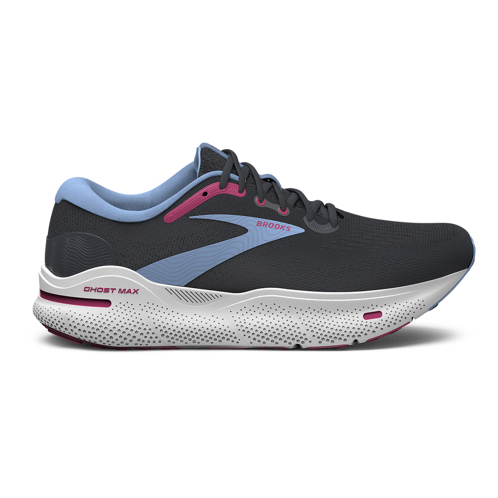 Brooks Ghost Max — Black - Black - Ebony — Size 2E — Width 7.5 — Alternate View 17