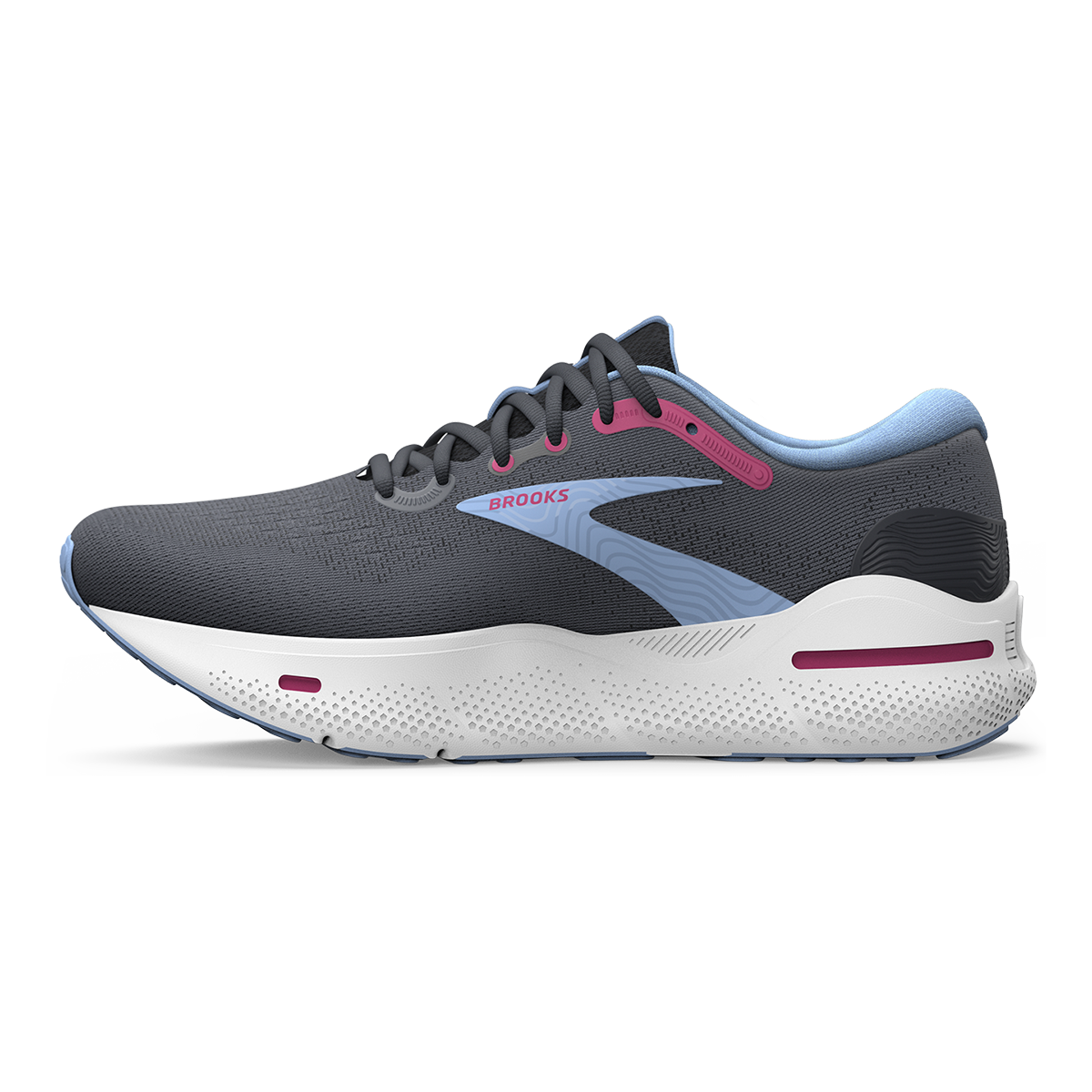 Brooks Ghost Max — Black - Black - Ebony — Size 2E — Width 7.5 — Alternate View 18