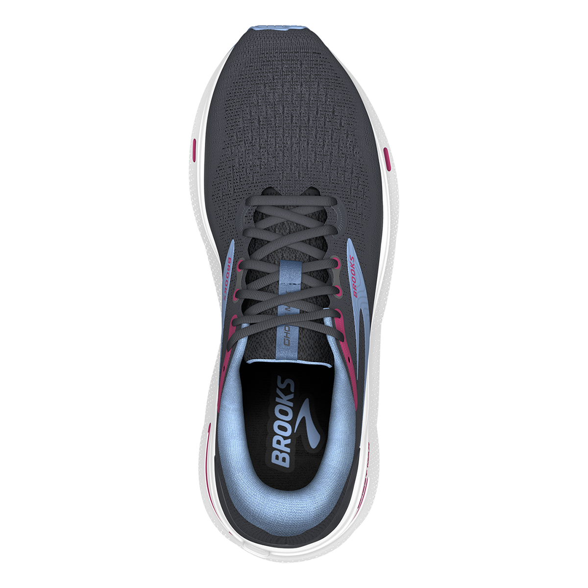 Brooks Ghost Max — Black - Black - Ebony — Size 2E — Width 7.5 — Alternate View 19