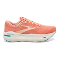 Brooks Ghost Max — Black - Black - Ebony — Size 2E — Width 7.5 — Front View