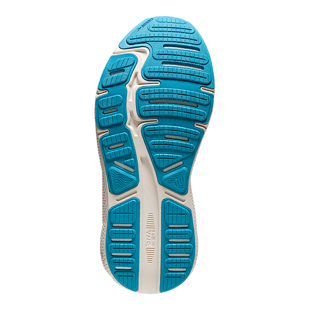 Brooks Ghost Max — Black - Black - Ebony — Size 2E — Width 7.5 — Top View