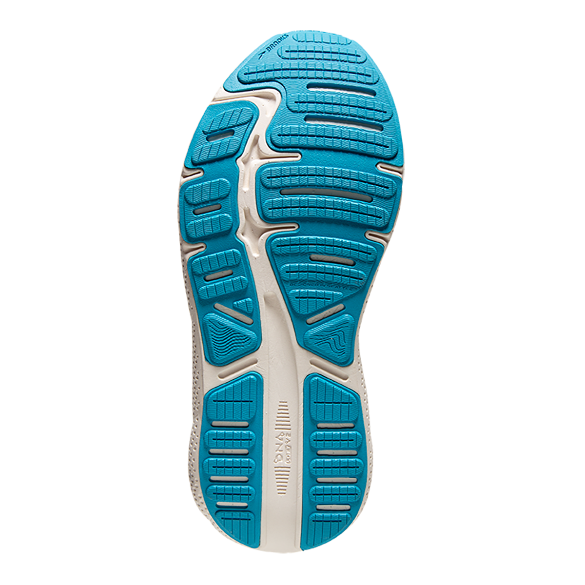 Brooks Ghost Max — Black - Black - Ebony — Size 2E — Width 7.5 — Top View