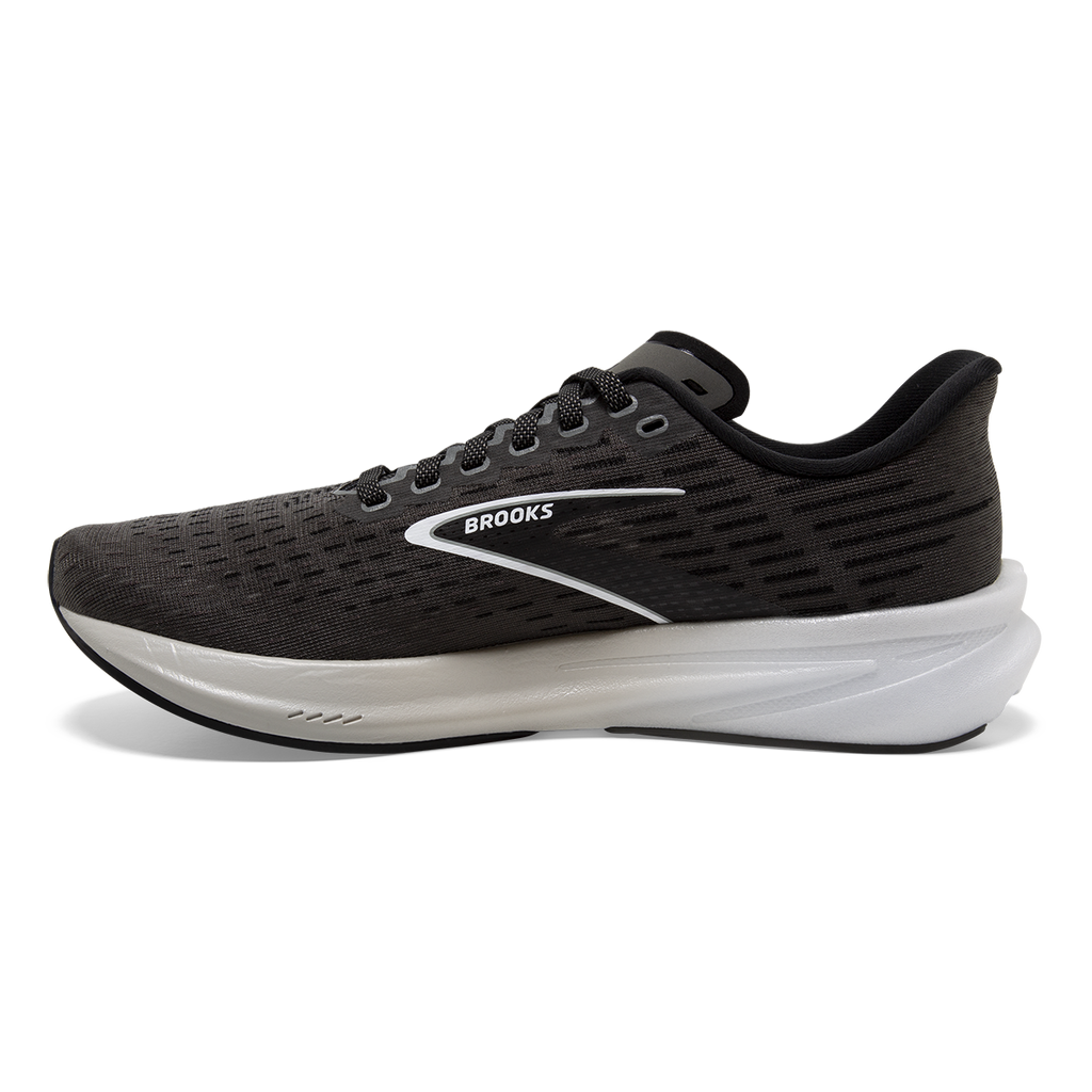 Brooks Hyperion — Crystal Grey - Blue Glass - White — Size B — Width 6.5 — Lifestyle View
