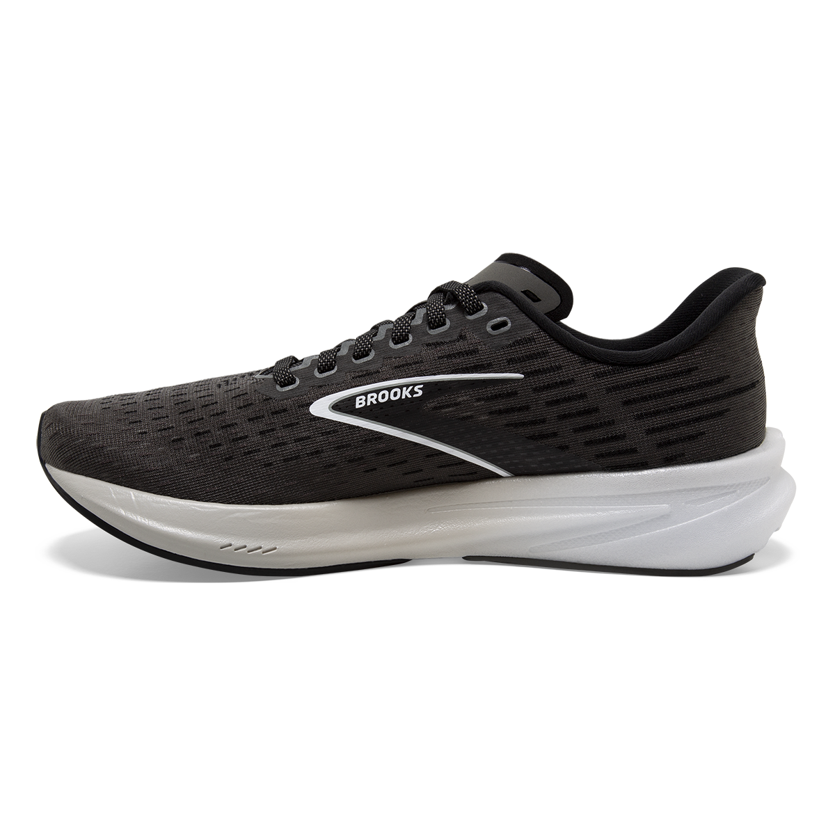 Brooks Hyperion — Crystal Grey - Blue Glass - White — Size B — Width 6.5 — Lifestyle View