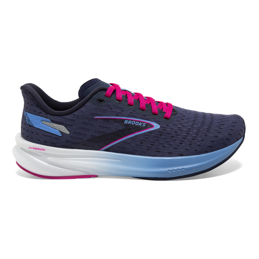 Brooks Hyperion — Crystal Grey - Blue Glass - White — Size B — Width 6.5 — Alternate View 9