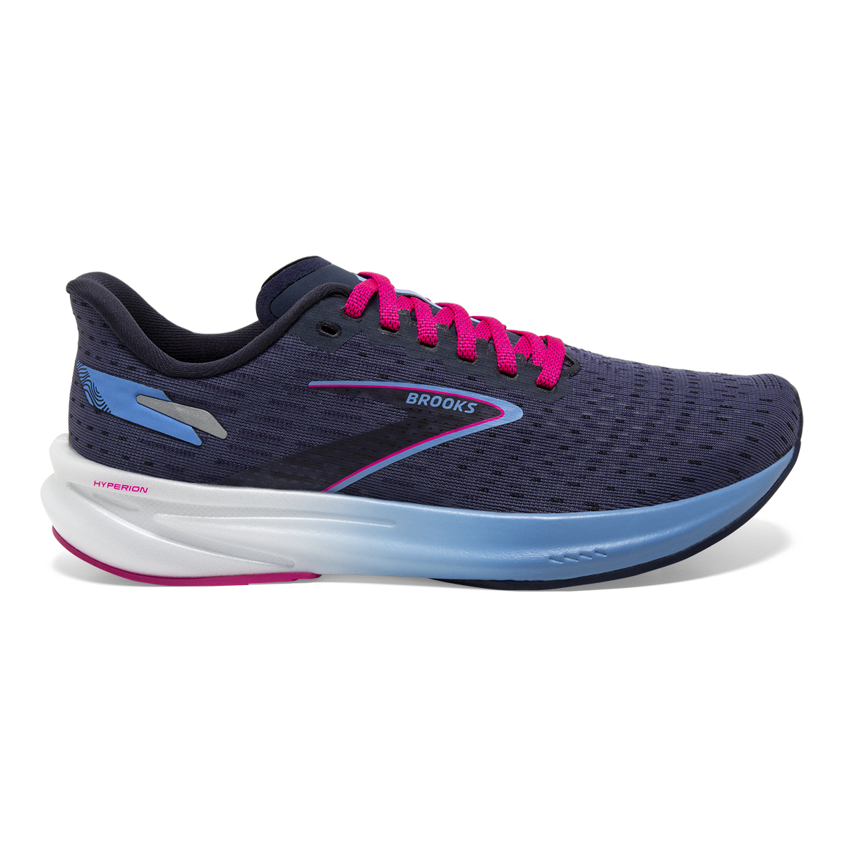 Brooks Hyperion — Crystal Grey - Blue Glass - White — Size B — Width 6.5 — Alternate View 9