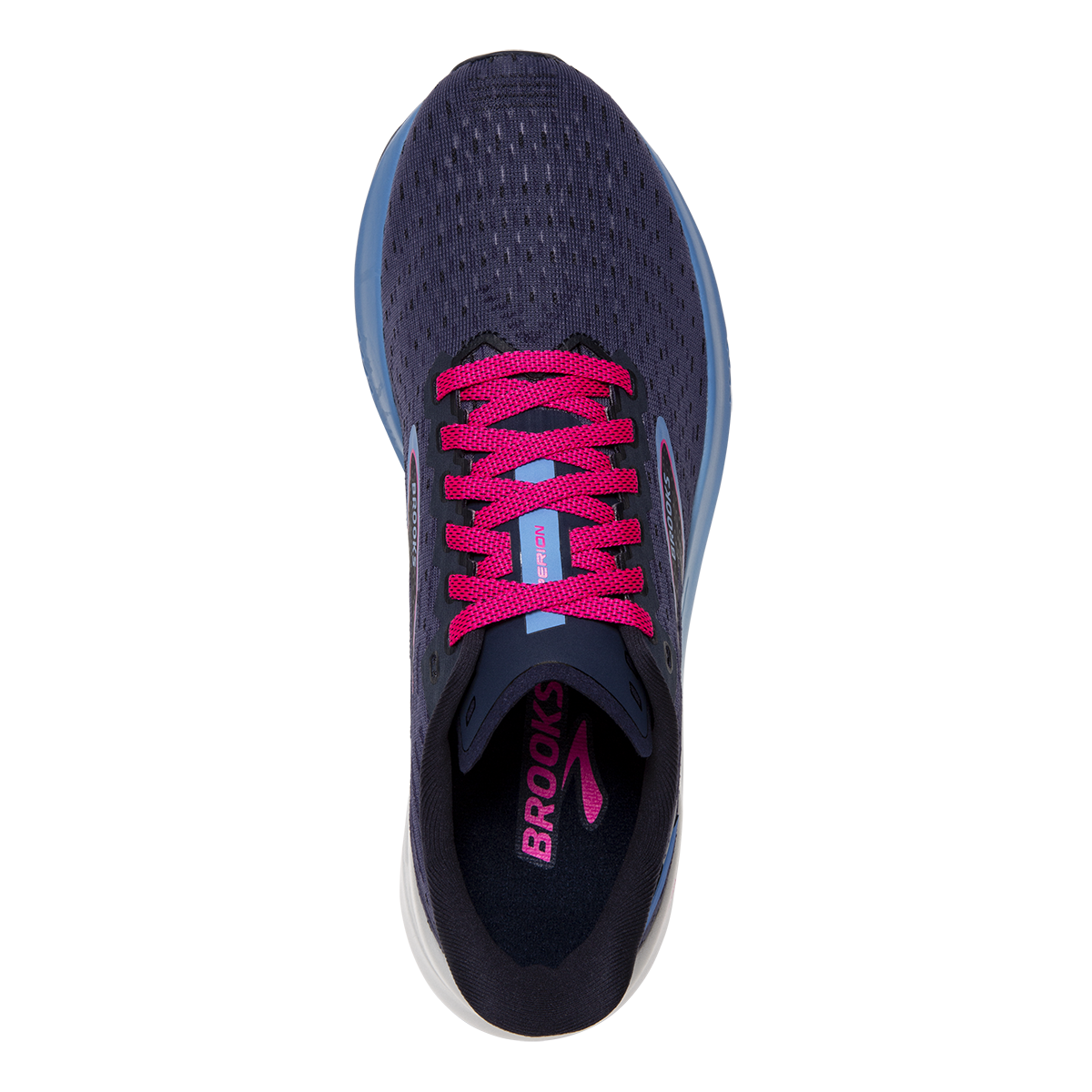 Brooks Hyperion — Crystal Grey - Blue Glass - White — Size B — Width 6.5 — Alternate View 11