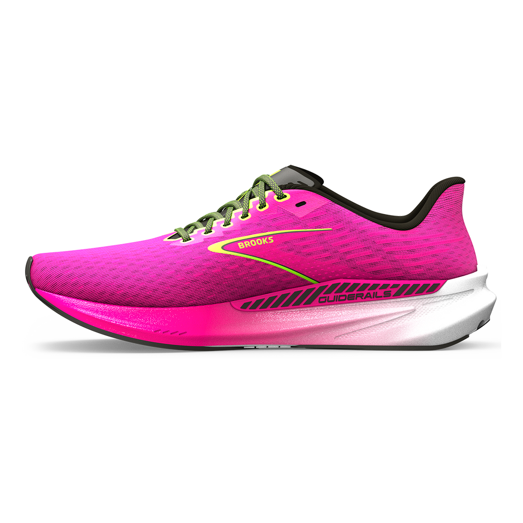 Brooks Hyperion GTS — Gunmetal - Black - White — Size B — Width 5 — Lifestyle View