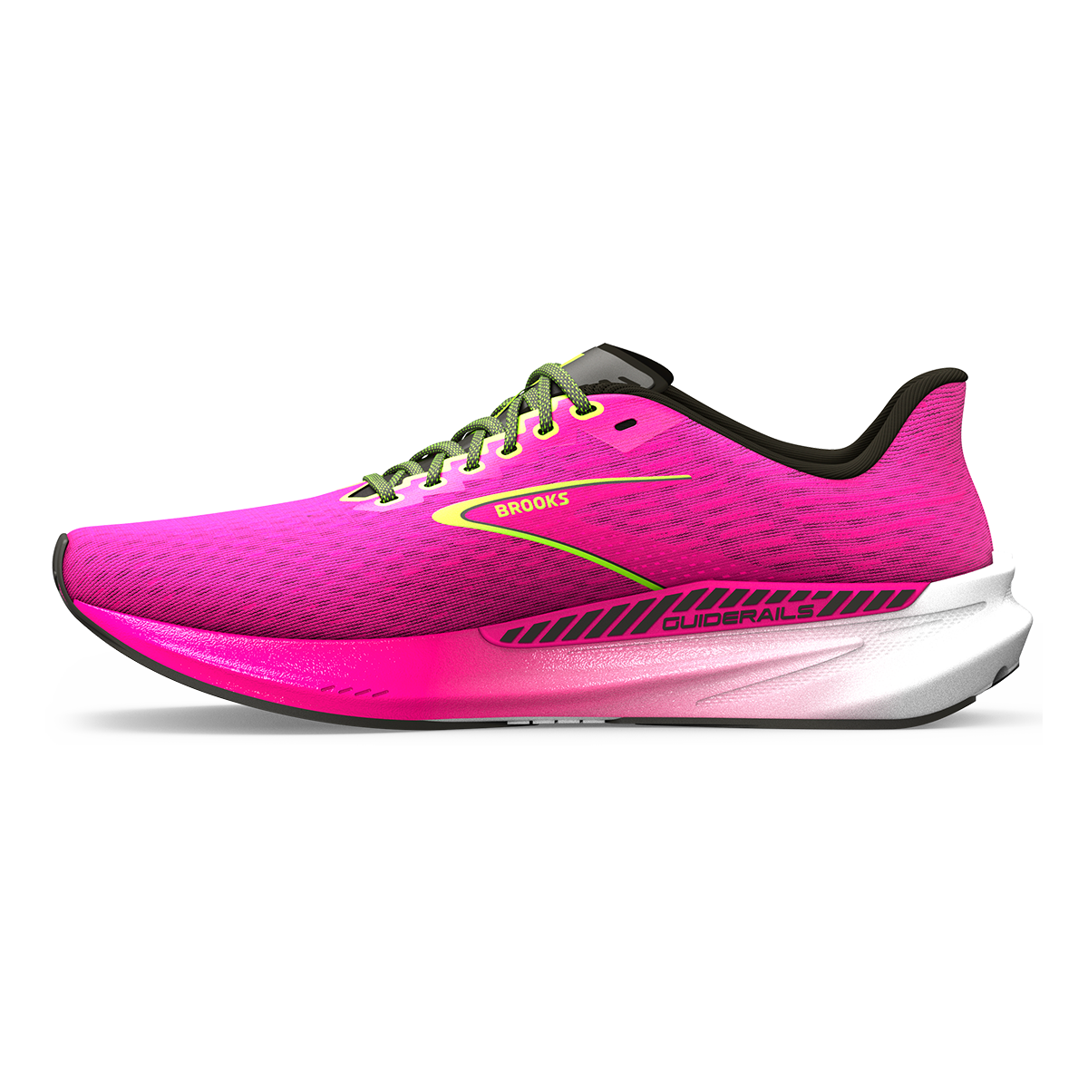 Brooks Hyperion GTS — Gunmetal - Black - White — Size B — Width 5 — Lifestyle View