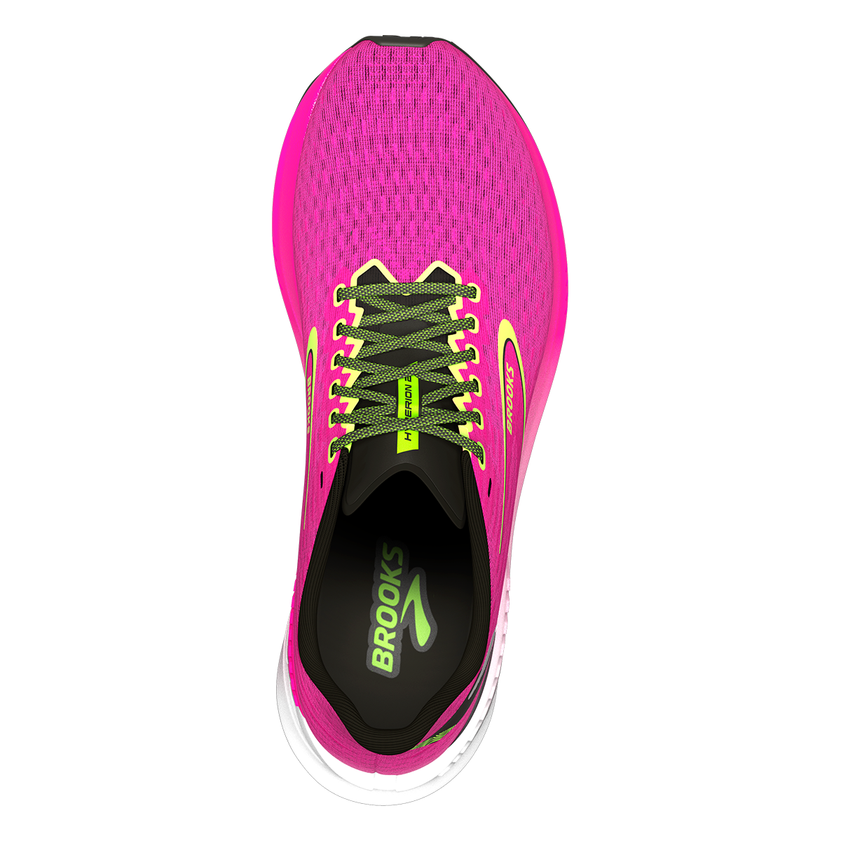 Brooks Hyperion GTS — Gunmetal - Black - White — Size B — Width 5 — Alternate View 7
