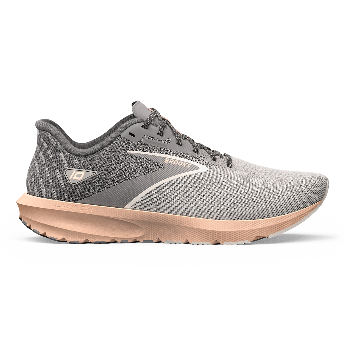 Brooks Launch 10 — Black - Blackened Pearl - Green — Size B — Width 6 — Alternate View 9