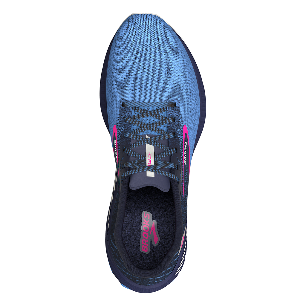 Brooks Launch GTS 10 — Black - White - Violet — Size D — Width 6 — Alternate View 7