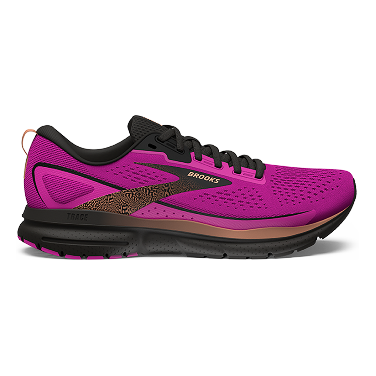 Brooks Trace 3 — Black - Blue - Pink Glo — Size B — Width 5 — Alternate View 17