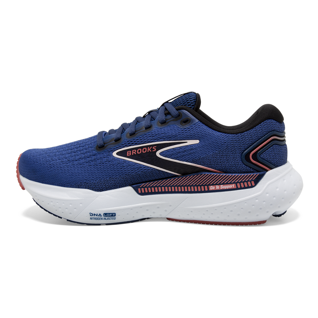Brooks Glycerin GTS 21 — Black - Black - Ebony — Size B — Width 5 — Lifestyle View