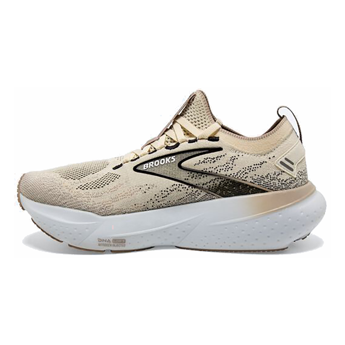 Brooks Glycerin StealthFit 21 — Black - Cream - Biscuit — Size B — Width 6.5 — Alternate View 10