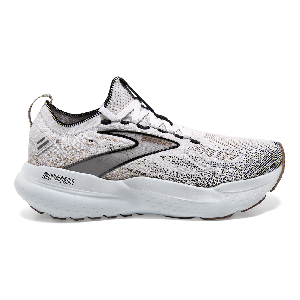 Brooks Glycerin StealthFit 21 — Black - Cream - Biscuit — Size B — Width 6.5 — Alternate View 13