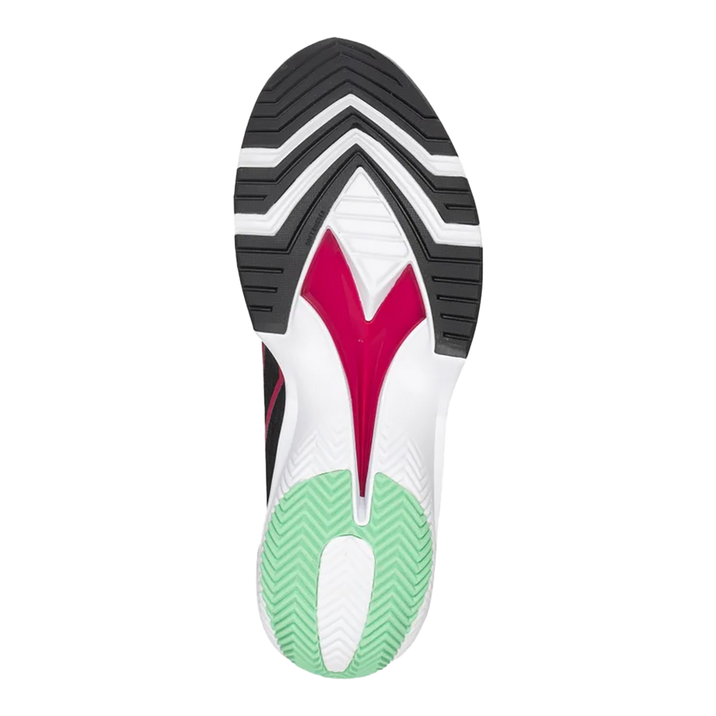 Diadora Equipe Corsa — Black - Jazzy - White — Size B — Width 5.5 — Back View