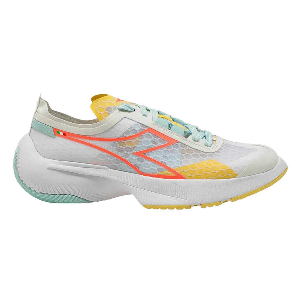 Diadora Equipe Corsa — Black - Jazzy - White — Size B — Width 5.5 — Top View