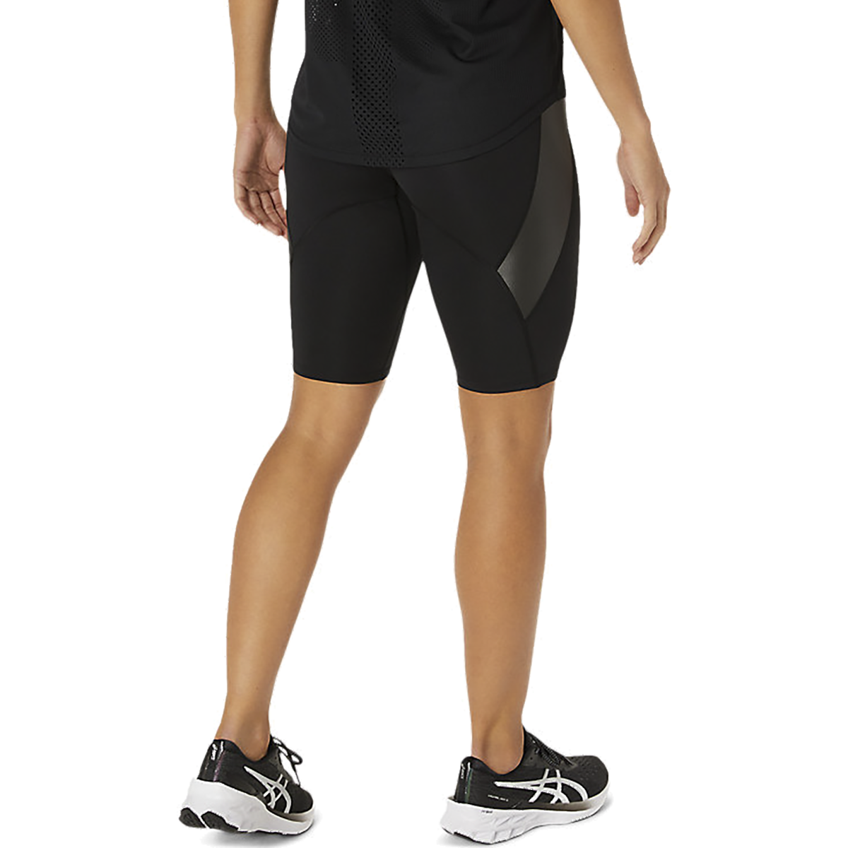 Asics Kasane Sprinter Short — Performance Black — Size Small — Lifestyle View