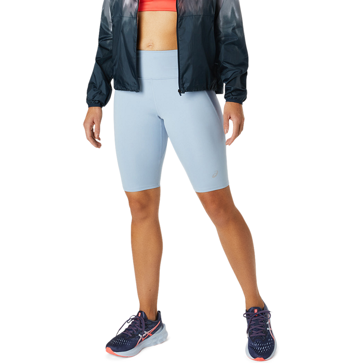 Asics Kasane Sprinter Short — Performance Black — Size Small — Front View