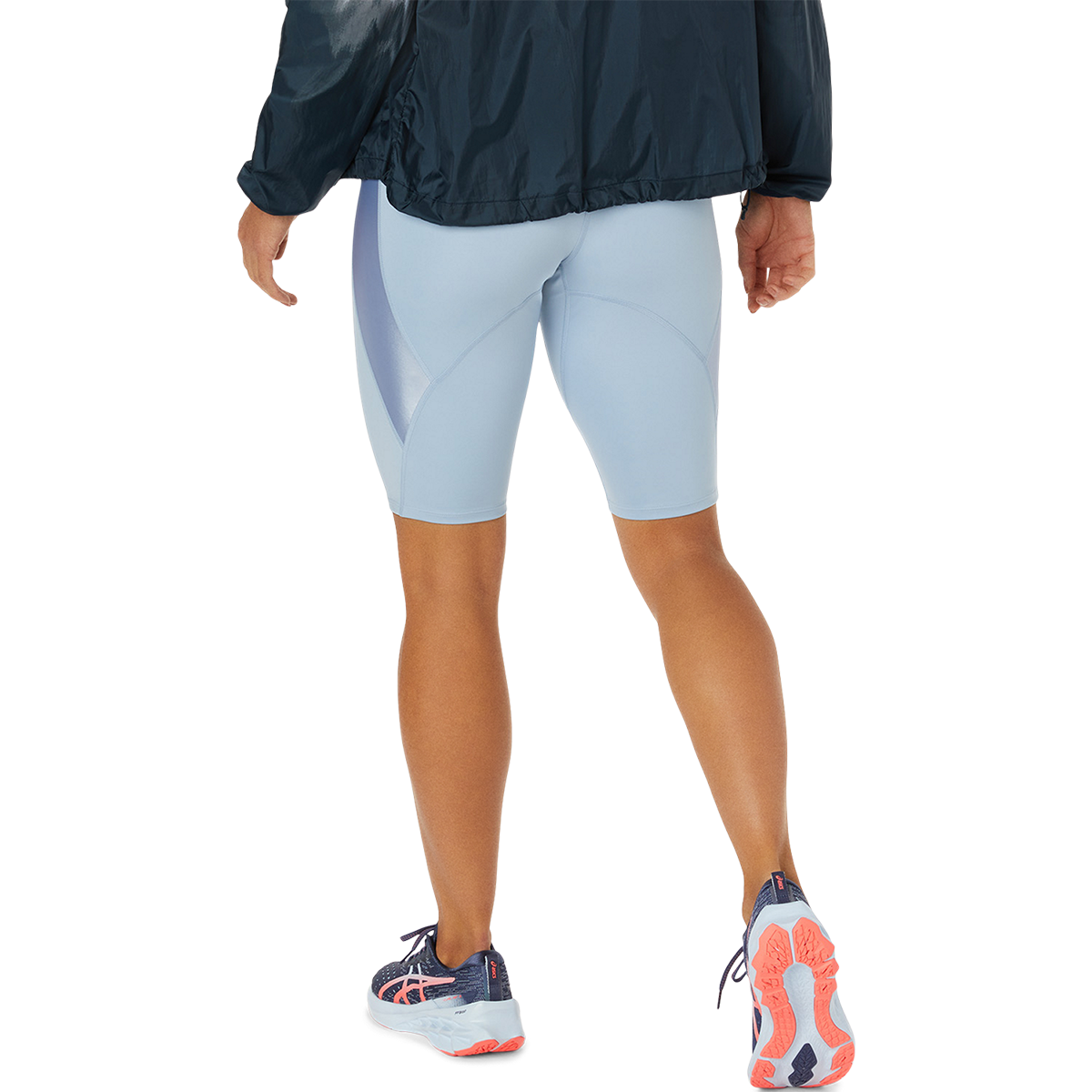 Asics Kasane Sprinter Short — Performance Black — Size Small — Side View
