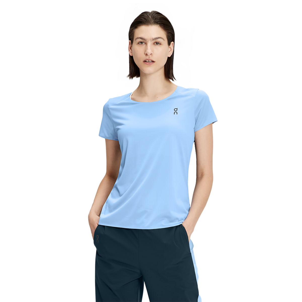 ON Performance-T 2 Shortsleeve — Stratosphere - Black — Size XLarge — Alternate View 18