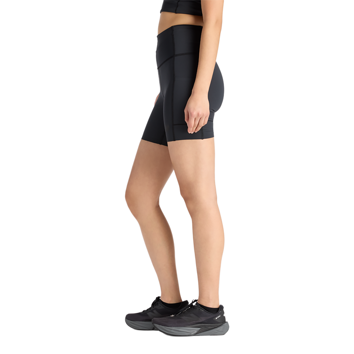 New Balance RC Storage Short — Black — Size Small — Side View