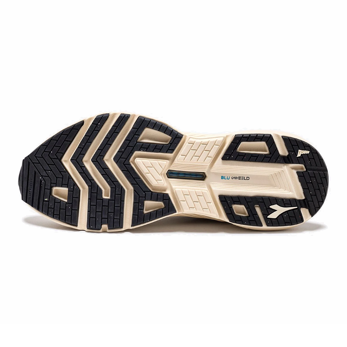 Diadora Mythos Blushield Volo 4 W 2030 — Whisper White - Black - Sunset Purple — Size B — Width 6 — Top View