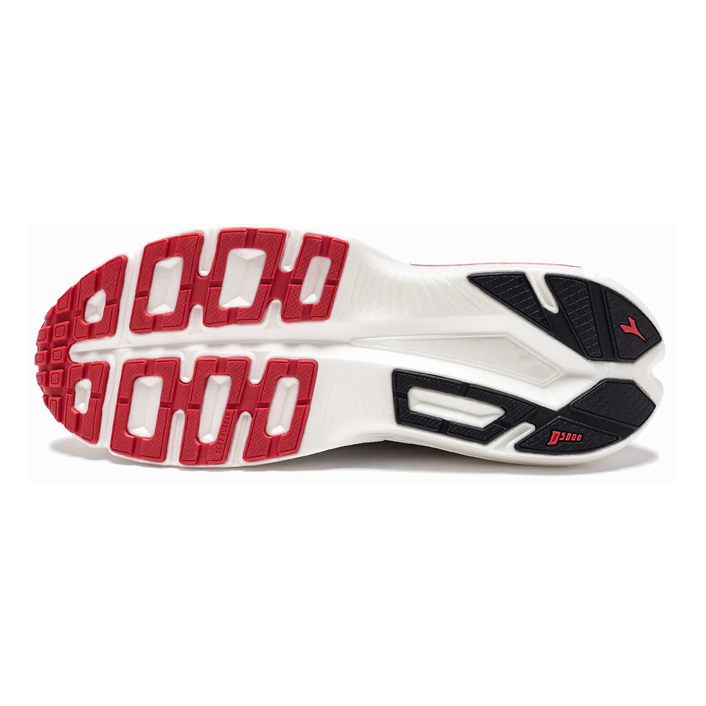 Diadora Frequenza — Whisper White - Cayenne — Size B — Width 6 — Alternate View 7