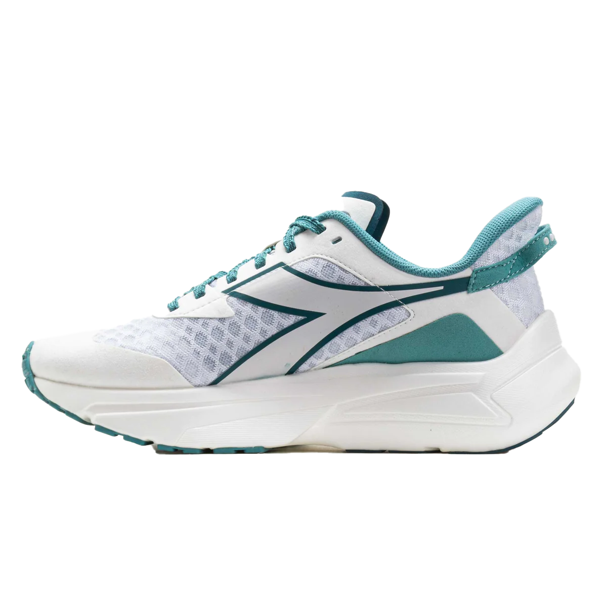 Diadora Frequenza — Whisper White - Cayenne — Size B — Width 6 — Alternate View 9