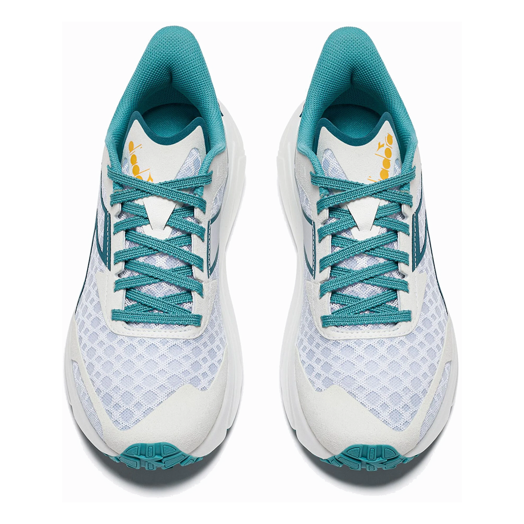 Diadora Frequenza — Whisper White - Cayenne — Size B — Width 6 — Alternate View 10