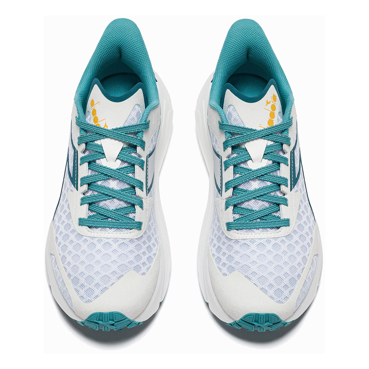 Diadora Frequenza — Whisper White - Cayenne — Size B — Width 6 — Alternate View 10