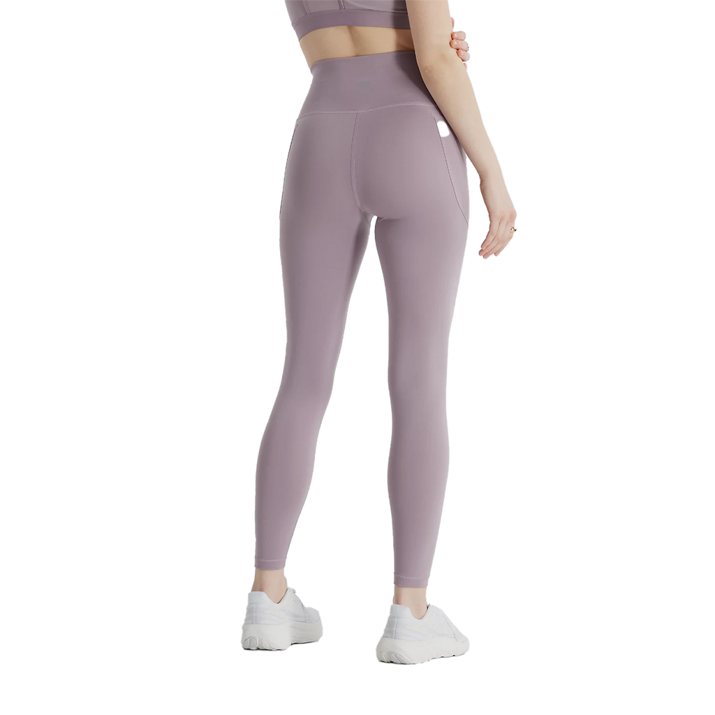 New Balance Harmony Pocket High Rise Legging 27 — Ice Wine — Size Large — Back View