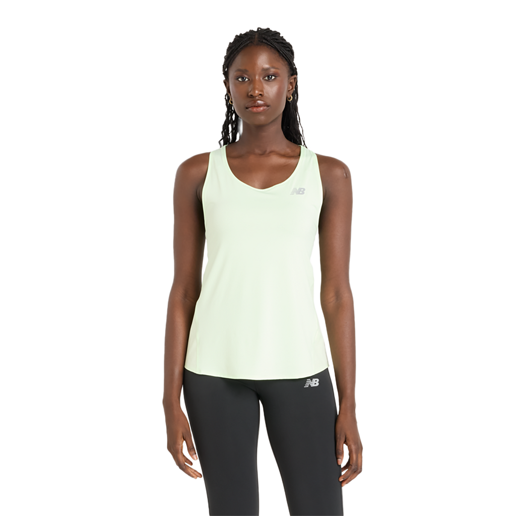 New Balance Race Day Singlet — Mew Melonwat — Size XLarge — Front View